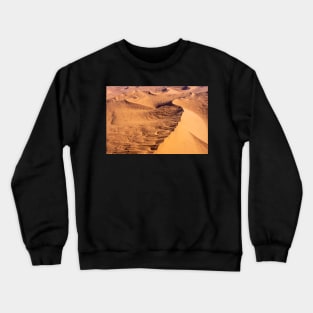 Orange sand hills. Crewneck Sweatshirt